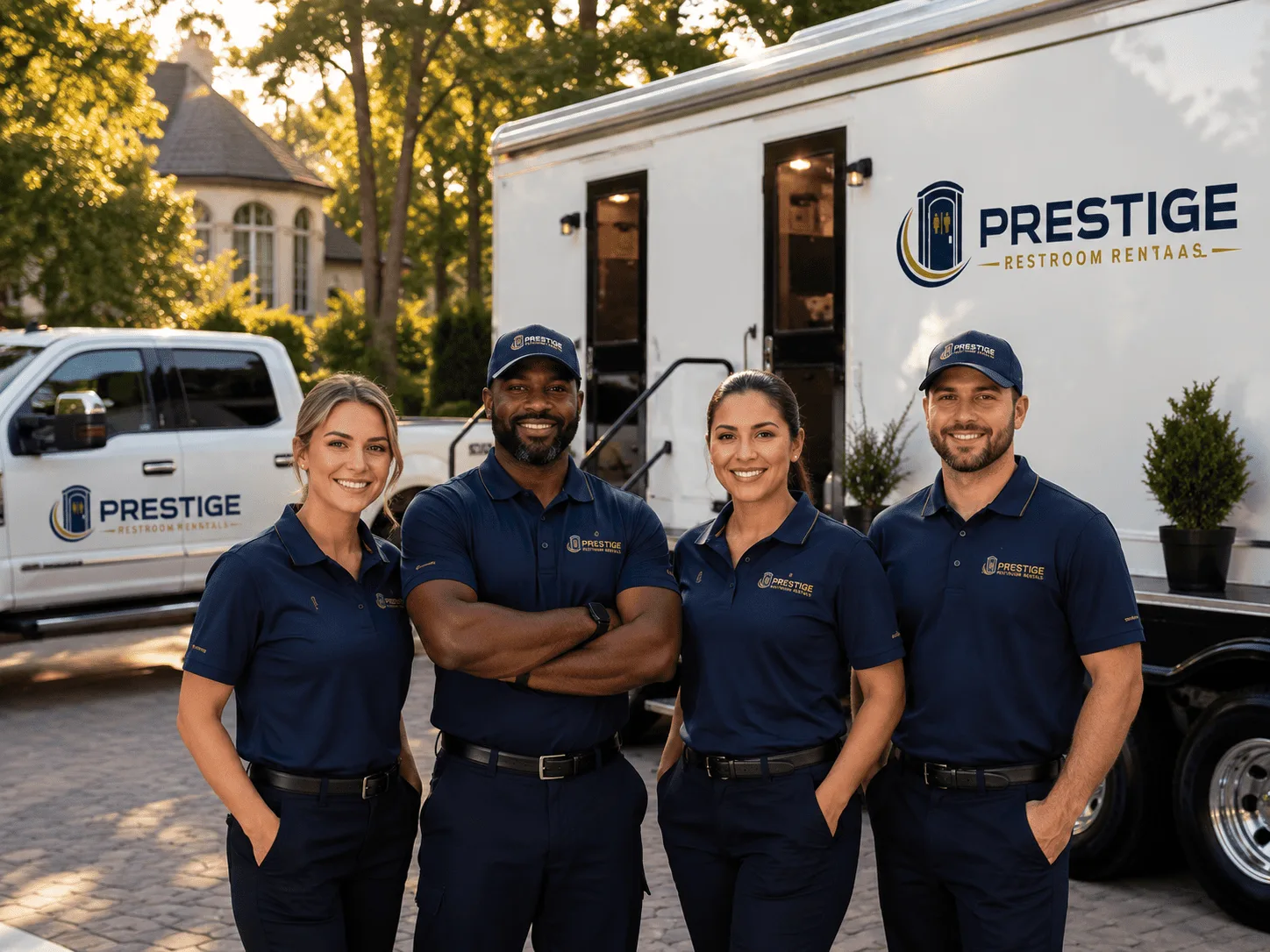 Trusted Luxury Portable Restrooms company in Ottine, TX